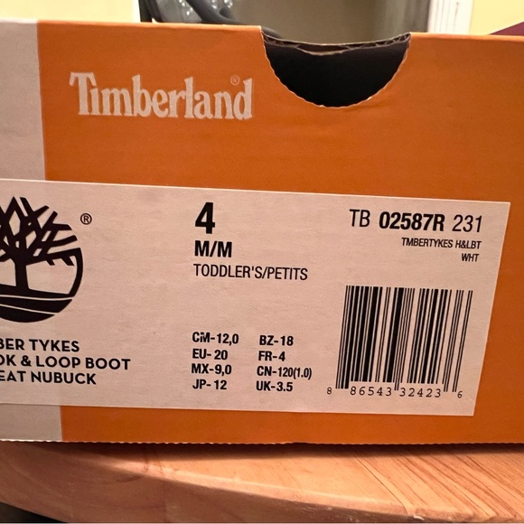 Timberland Timber Tykes Toddler Boots NWT - Picture 8 of 9